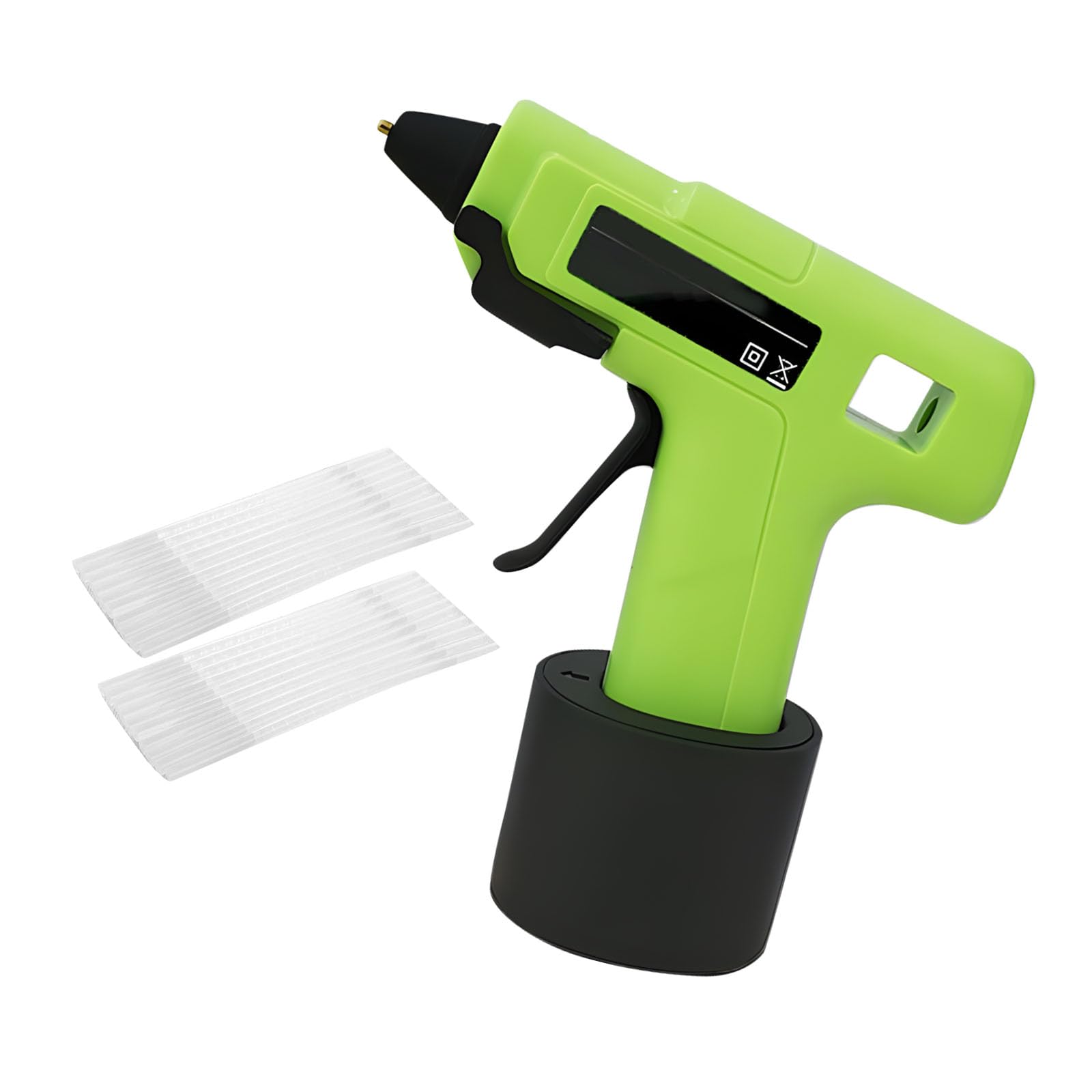 Buxuaaaa Abs Adhesive Applicator Hot Adhesive Device Rapid Warming Technology And 20 Sticks For Different Surfaces Melt Devices Charging Hot Epoxy