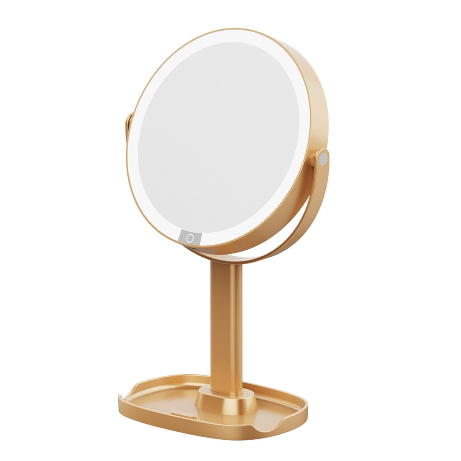 FPJQOBJC Desktop HD Mirror Desktop Double-sided Mirror