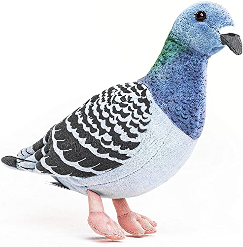 Uni-Toys - Stadttaube - 20 cm (Höhe) - Plüsch-Taube, Vogel - Plüschtier, Kuscheltier