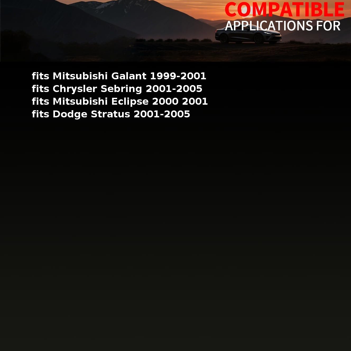 Disc Brake Caliper Bracket Front Right fits Dodge Stratus 2001 2002 2003 2004 2005 Replacement MR475861 1 Pcs