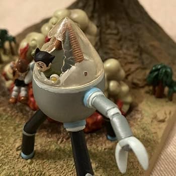 鉄腕アトムコレクション 人工太陽球の巻　ジオラマ　ミニ漫画付き Ａ-829 鉄腕アトムコレクション 人工太陽球の巻 ジオラマ ミニ漫画付き