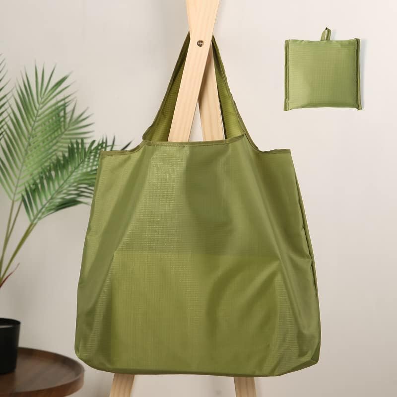 VIPbuy Reusable Shopping Bags - Foldable Extra Large Waterproof Grocery Tote Bag, Washable 55LBS Shoulder Bag - Image 3