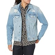 guess dillon patch denim jacket