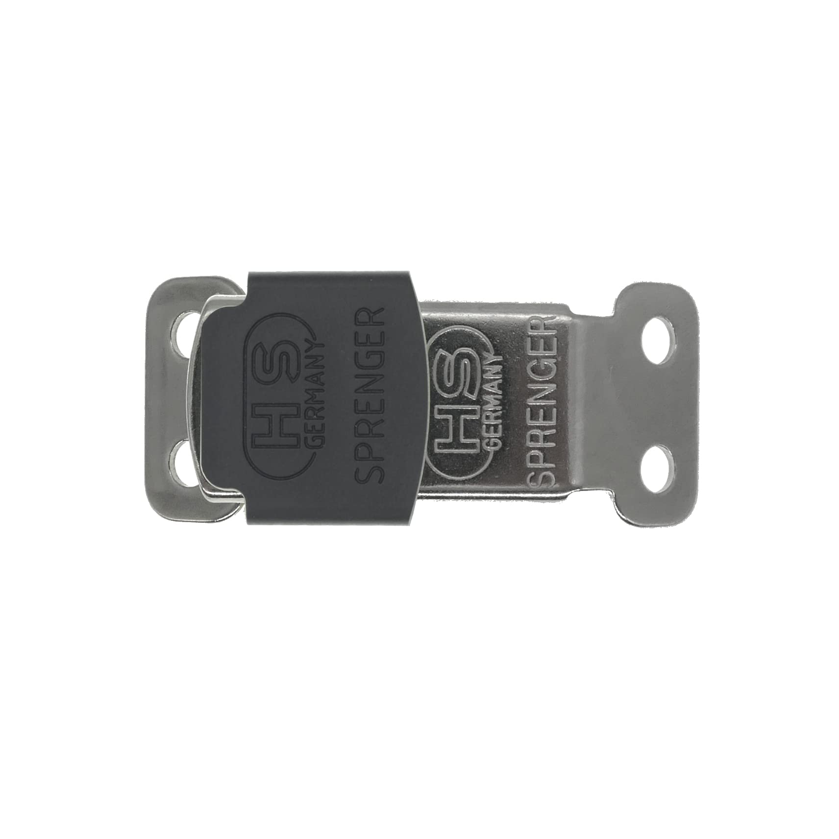HS SPRENGER - zamknięcie ochronne ClickLock, obroża dla psa, czarny, syntetyczny, zamknięcie ochronne ClickLock