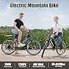 Electric Bike for Adults, 750W Motor, Up to 25 MPH 45 Miles, Removable Battery, 7 Speeds, 26" Electric Mountain Bike Comes with Bike Lock, Fender, Soft Seat Pad, UL2849 #1