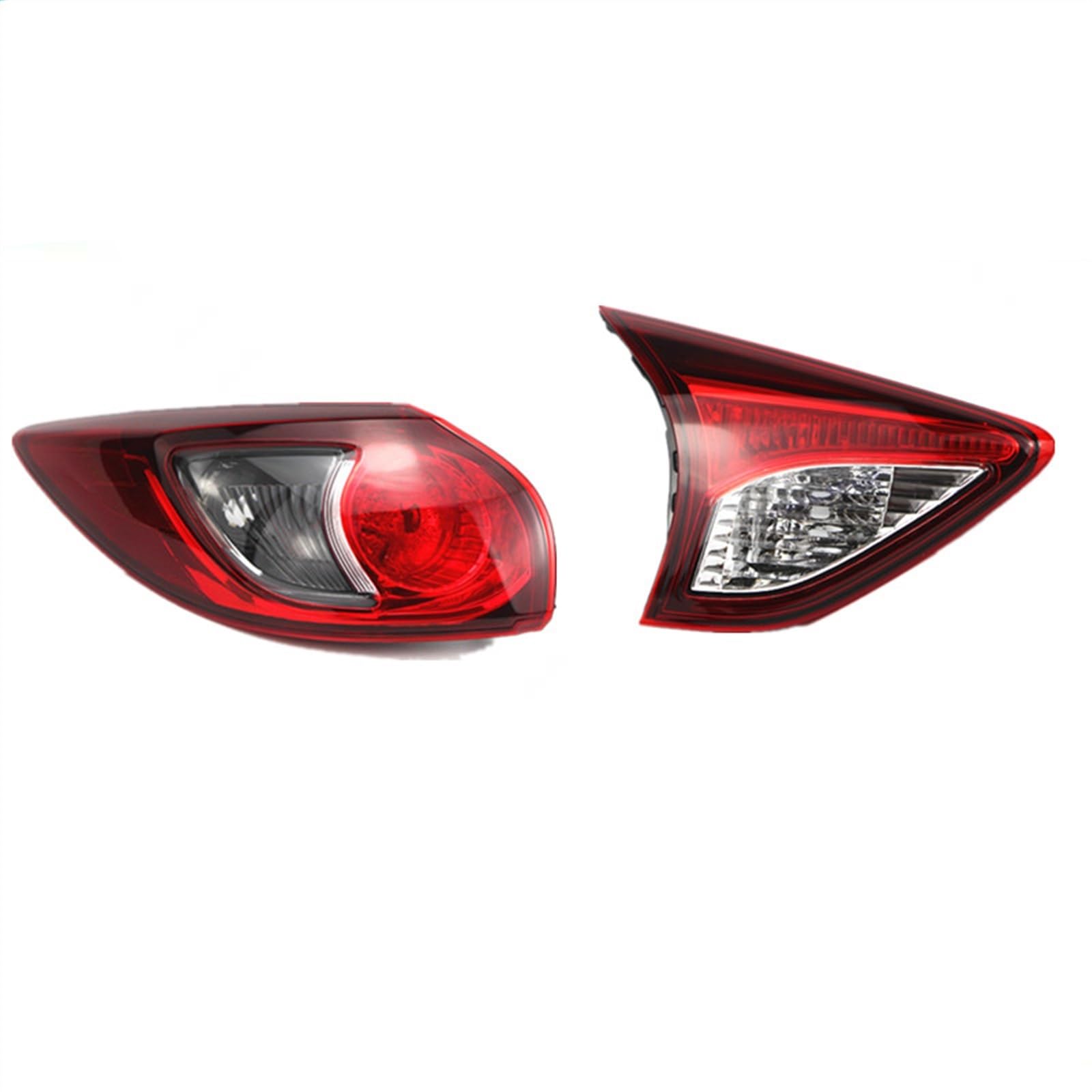 Auto Posteriore Fanale Luci Di Arresto Lampada Parcheggio Nessuna Lampadina Per Mazda CX5 CX-5 2013 2014 2015 2016 fanale(Inner Right)