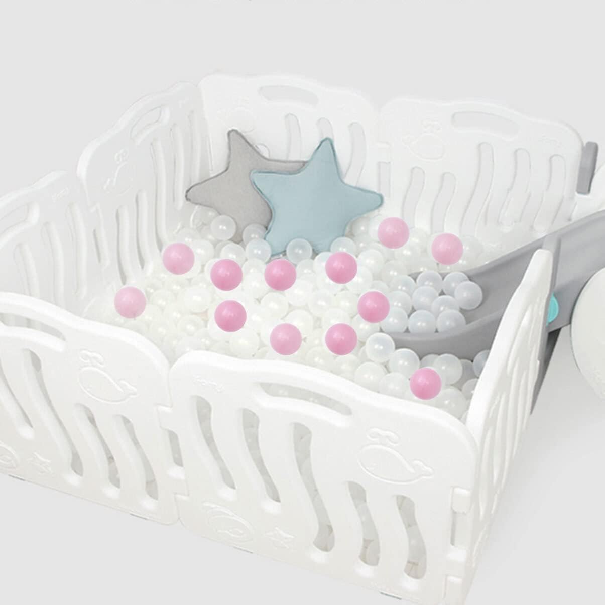 Ifundom Set De 50 Bolas De Plástico Para Piscina Y Parque Infantil – Juguetes Educativos Antiaplastamiento De 6 Cm Para Niños
