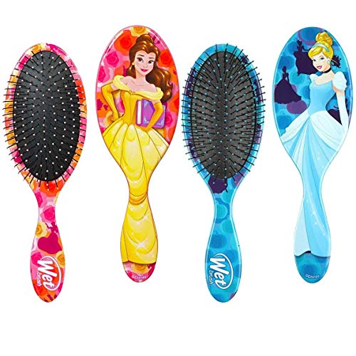 Wet Brush Original Detangler Disney Princess Collection Bundle (Belle - Cinderella)