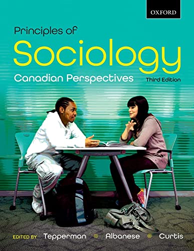 Principles of Sociology: Canadian Perspectives
