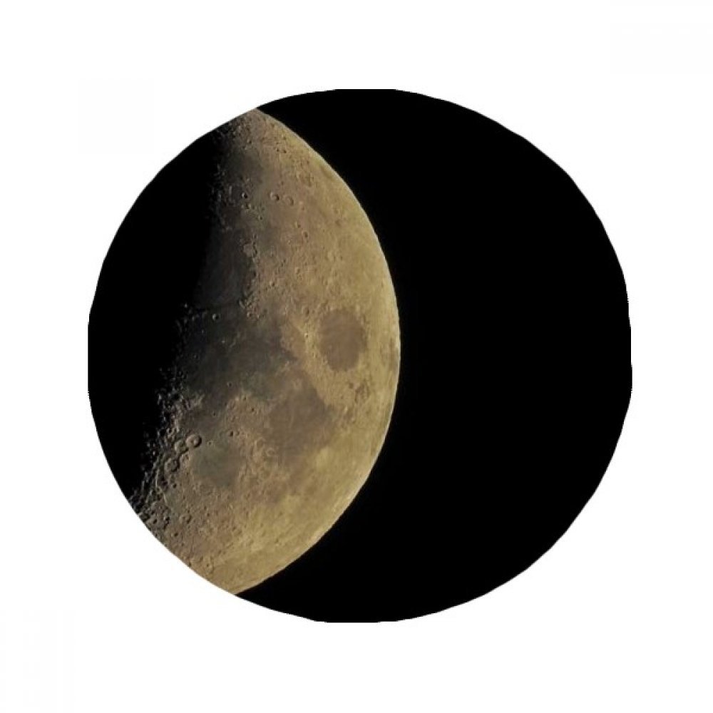 Tapis de sol rond antidérapant contre les glissades, motif ciel de nuit