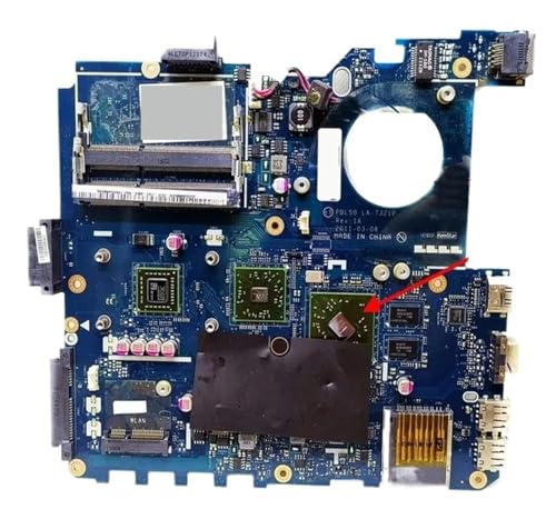 Carte mère LA-7321P UMA GPU testé pour PC K43T X53U