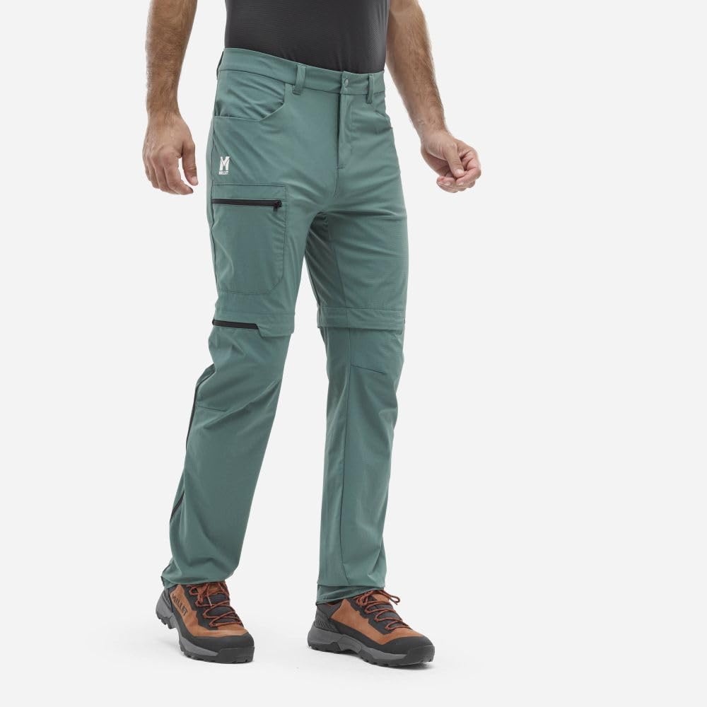 Millet Pantalon De Randonnée et Trekking 2 en 1 Strech et Convertible, Homme, UBIC Zipp Off