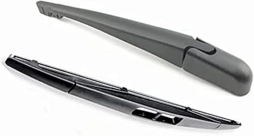 Miniatura 4 de Juego de limpiaparabrisas trasero, compatible con Mazda CX-3 CX3 2015-2020 2021 10 pulgadas/9.843 in, repuesto de limpiaparabrisas trasero y brazo