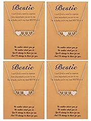 C: 4Pcs Friendship Necklaces