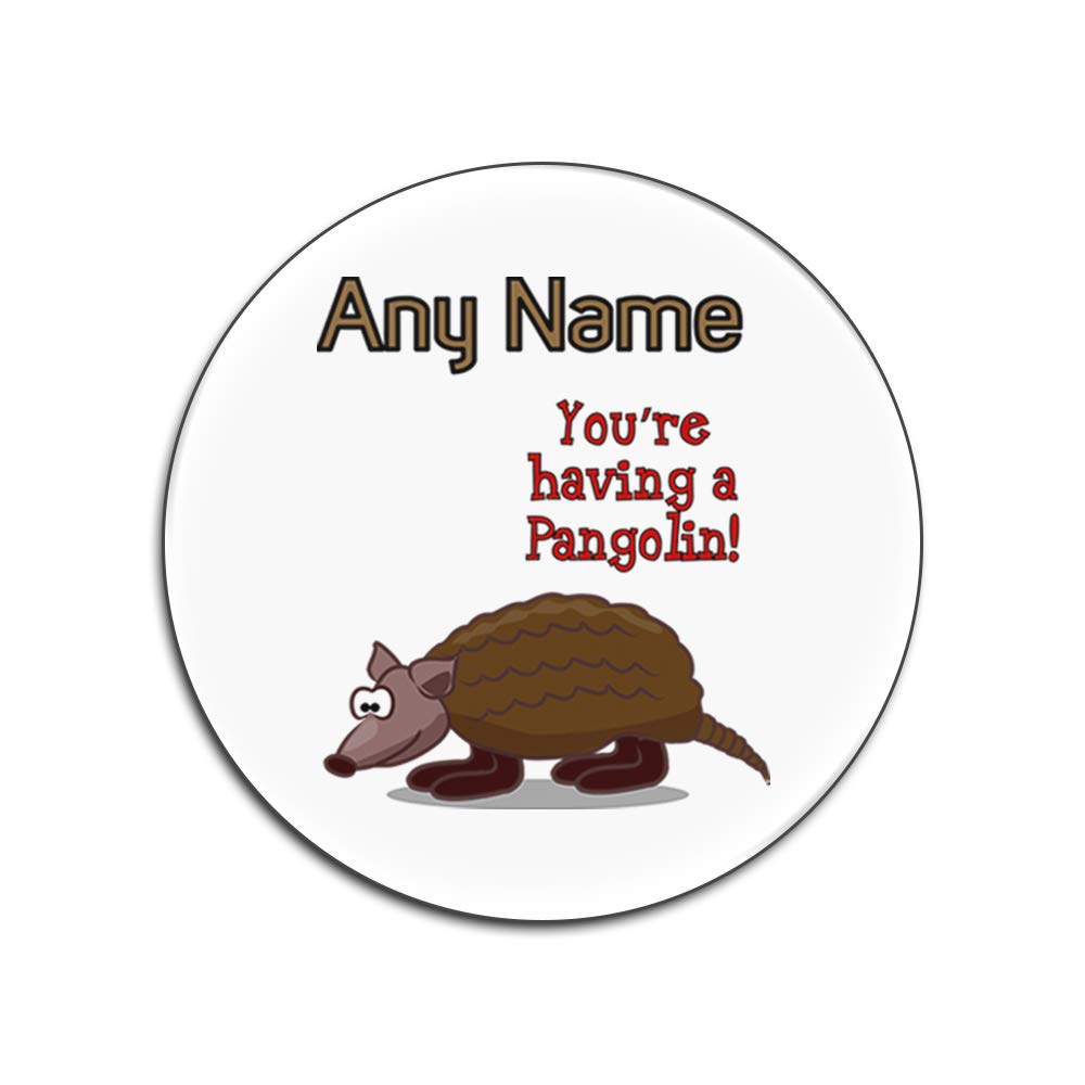 Dessous-de-verre pangolin blanc lot de 4 pour une idée cadeau humour