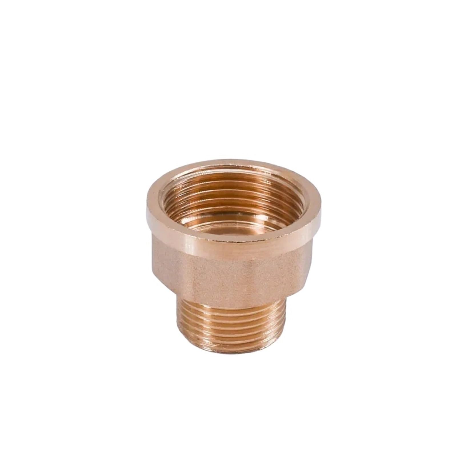 1pcs 1/2" 3/4" BSPT Thread Brass Reducer Female To Male Threaded Cylinder Bushing Pipe Fitting Water Gas Coupler Connector(2 inch Female_1-1I4 inch Male)