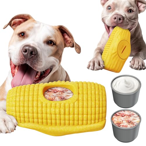 Interactive Dog Toys for Aggressive Chewers,Indestructible Enrich...