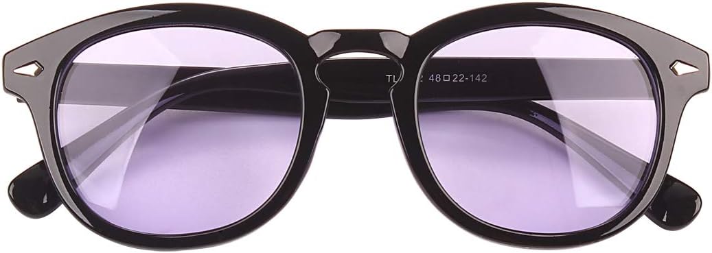 Bestum Retro Inspired Sunglasses With Rivets Tinted Lens UV400