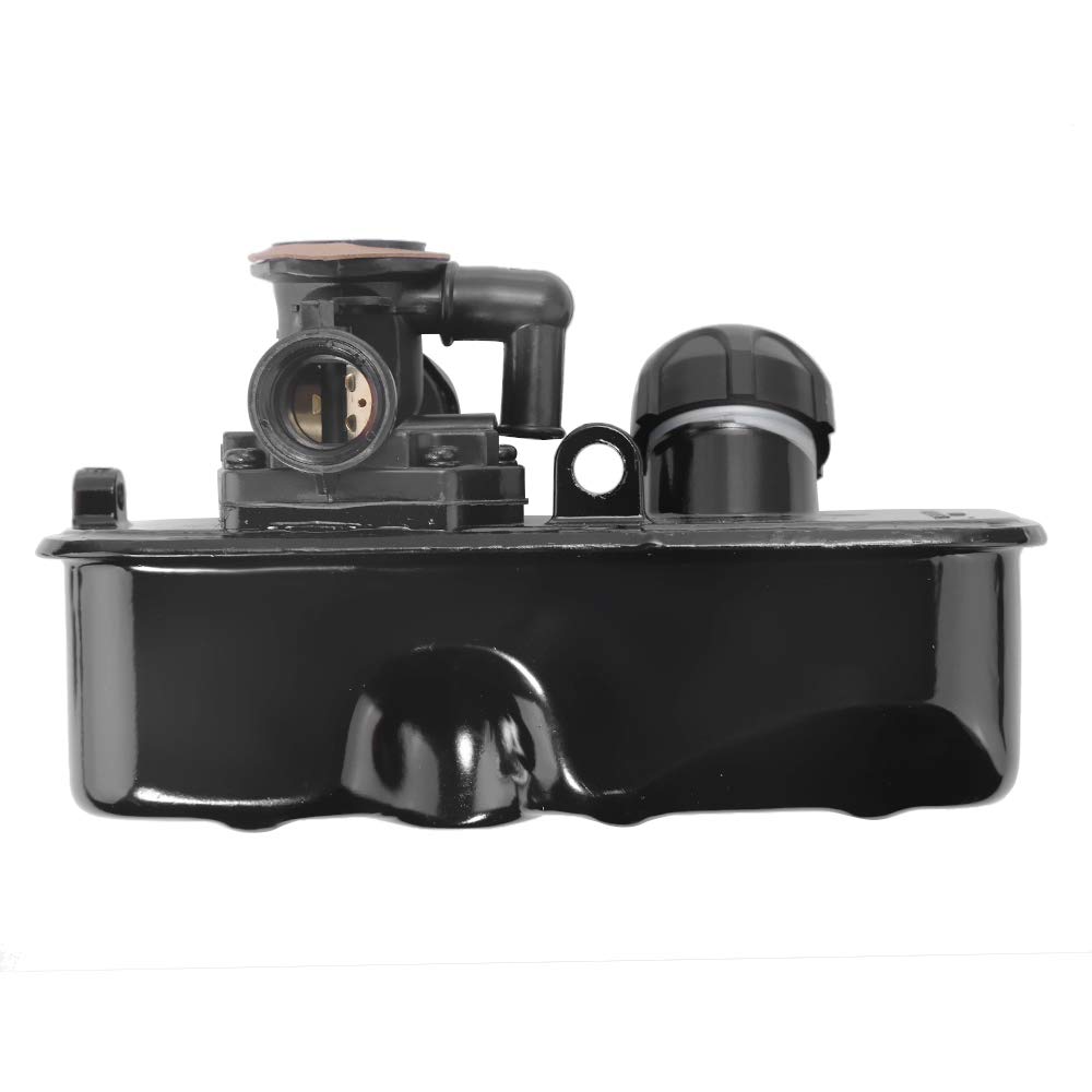 Depósito de combustible y carburador con foco de imprimación para Briggs & Stratton 498809 498809A 795469 794147 699660 794161 498811
