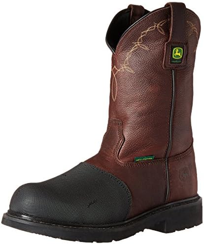 john deere square toe boots