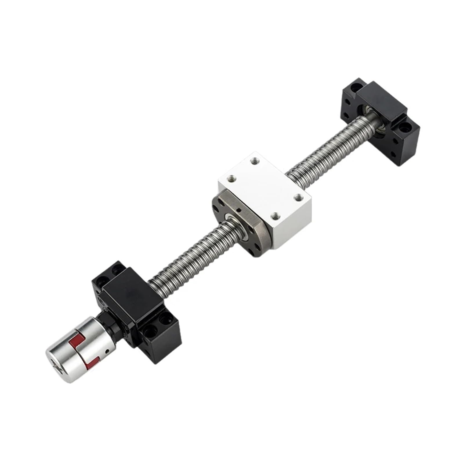 Zestaw śrub kulowych, SFU1204 C7 Zestaw śrub kulowych RM1204 Obudowa nakrętki DSG10H BKBF10 Łącznik końcowy 350-1150mm(400mm)