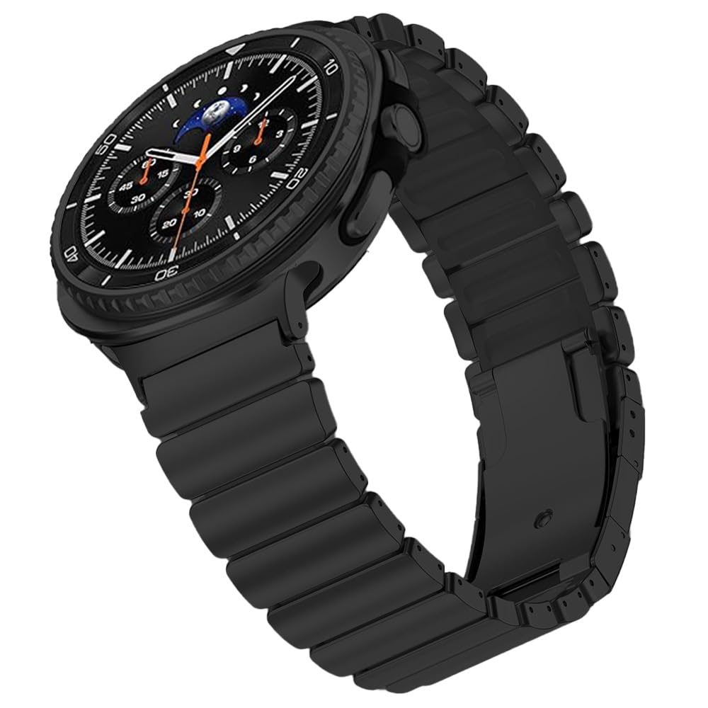 Titan-Silikon-Armband für Galaxy Watch 9 8 40/44mm 8 Classic 46mm