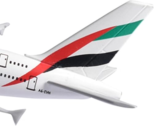 Miniatura 9 de Escala 1400 Expo 2020 DUBAIUAE Dubai A380 Modelo de aleación Modelo de aleación Plano fundido a presión Modelo de alta simulación para colección