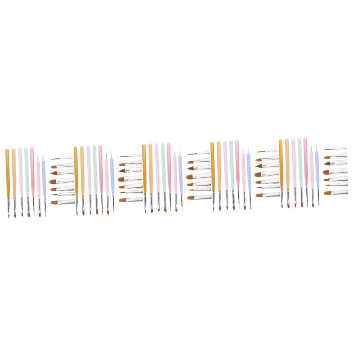 Healeved 35stücke Teiliges Nagelkunst Pinselset Maniküre Malwerkzeug Für Präzise Designs Für Und Professionelle Nagelstudios Für Feine Zeichnungen Und Muster Fingernägeln