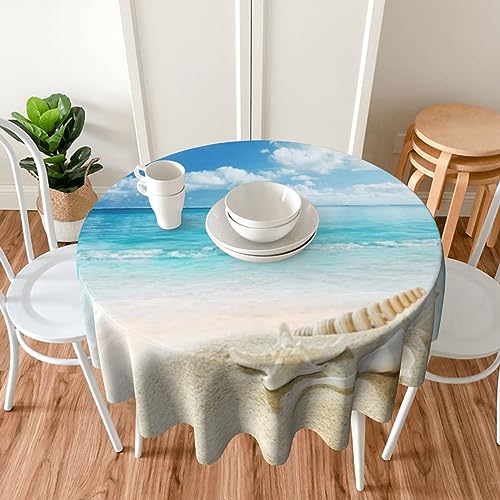 Nappe de plage imperméable infroissable résistante aux taches 150 cm - 8