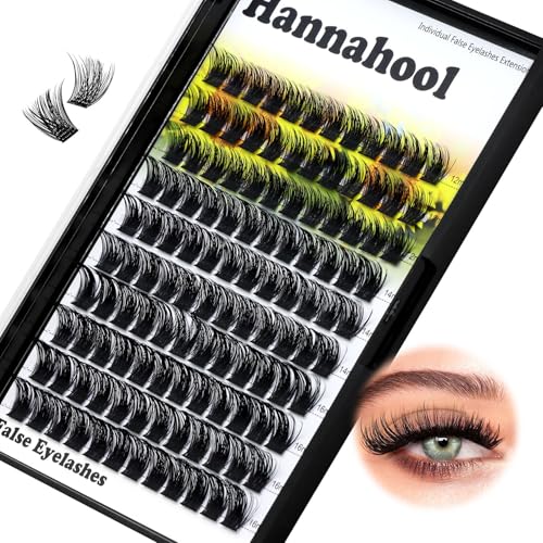 Large Pack,DIY Eye Lashes Extensions 120pcs Wide Stem Cluster Eyelashes Mixed 10-12-14-16mm/14-16-18mm/12-14-16mm Individual False Eyelashes Dramatic Look (mixed 12-14-16mm)