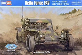 Hobby Boss 1/35 Scale Delta Force FAV - Plastic Model Building Set # 82406