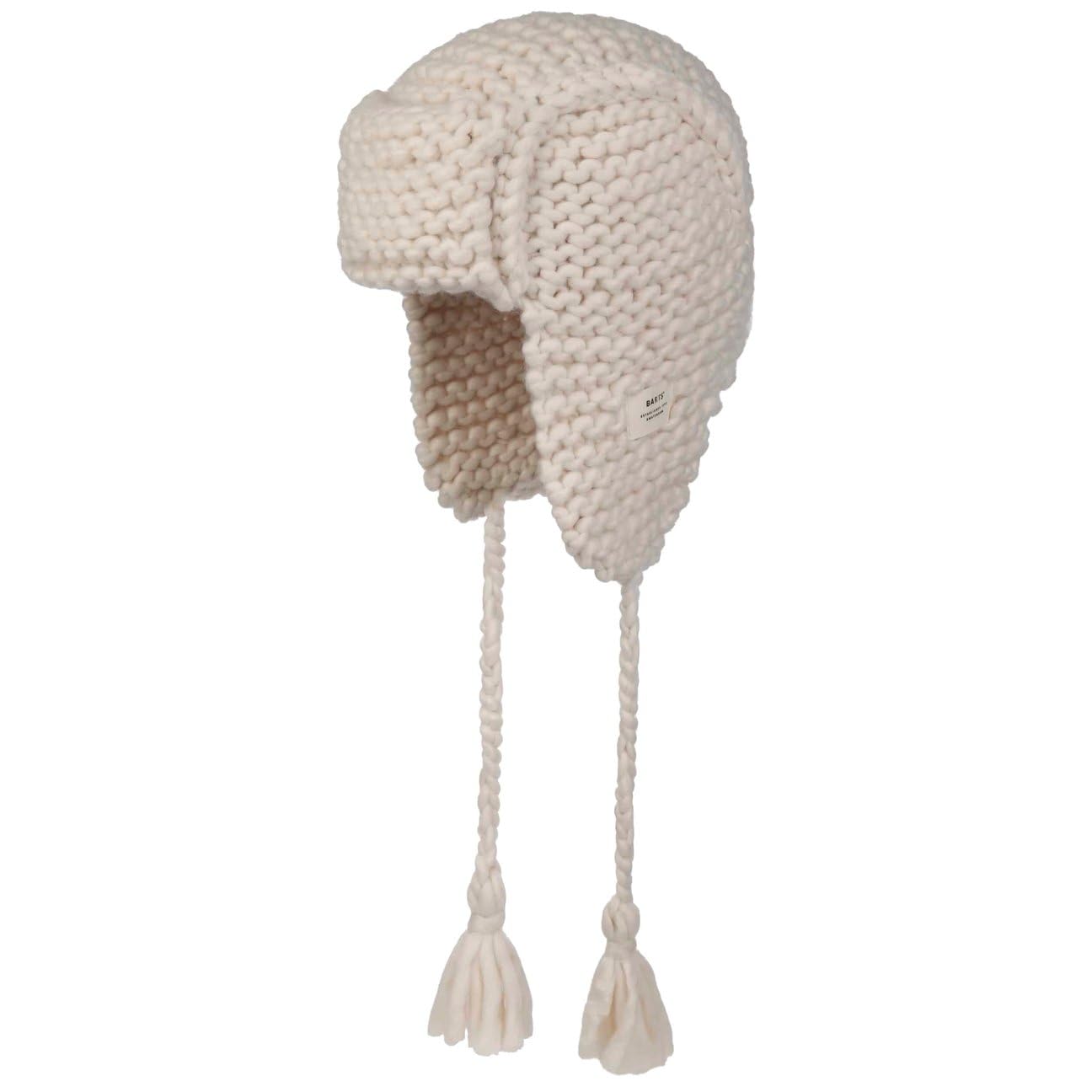 Barts Brubru Bomber Inkamütze Strickmütze Kindermütze Fliegermütze Damen/Herren - mit Umschlag, Ohrenklappen Herbst-Winter Winter