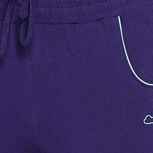 Image of Sweet Dreams Women Solid Cotton Rich Sleepwear /Loungewear Capris