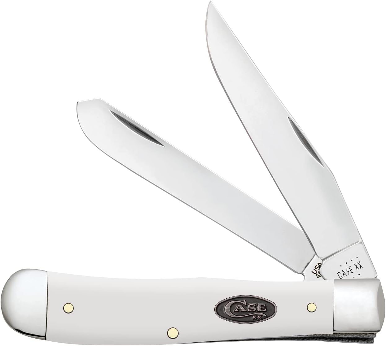 Case Cutlery CA63960: Trapper White Synthetic