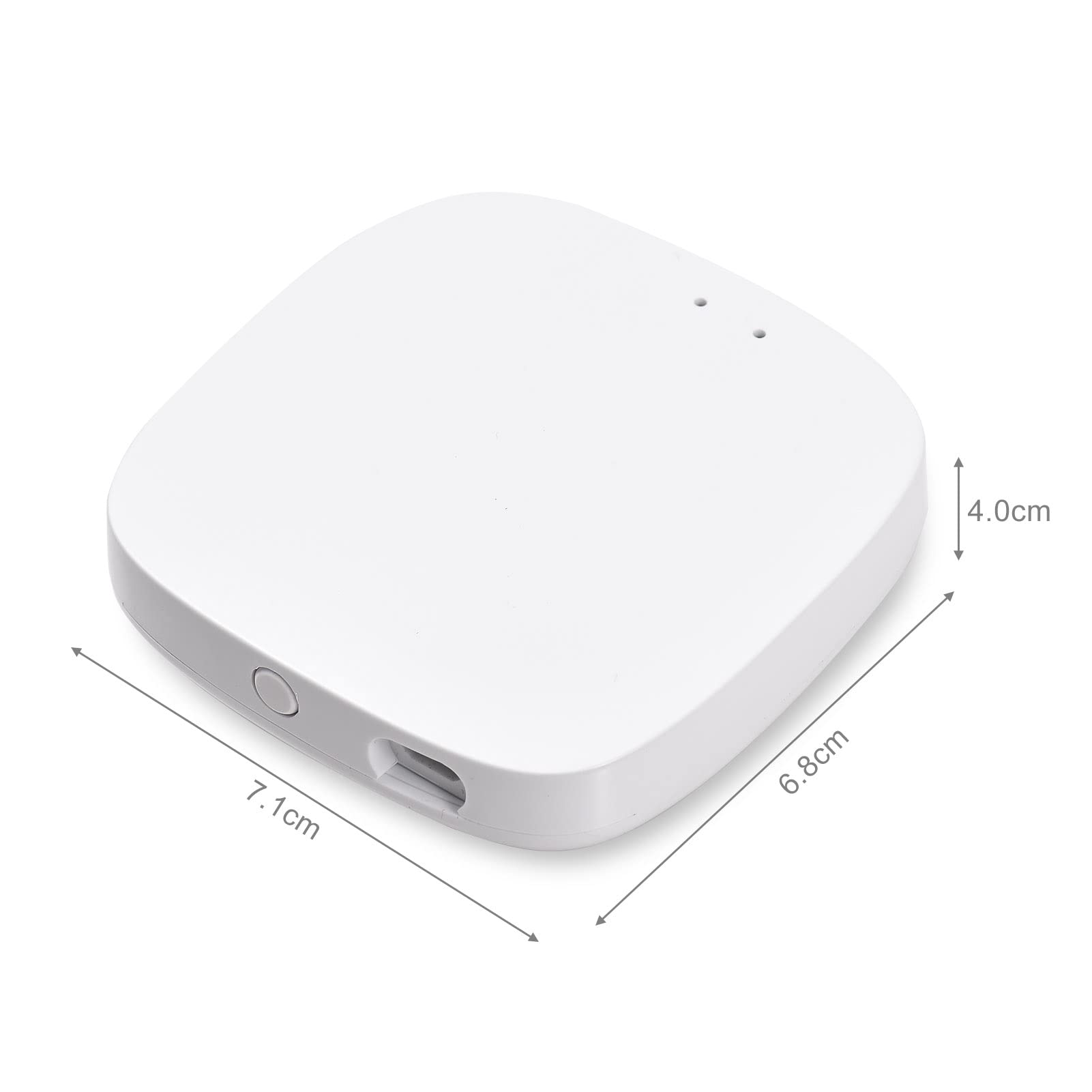 COMETX Zigbee Passerelle 3.0 sans fil Smart Home Bridge Support SmartLife Tuya App Télécommande WiFi Protocole Fonctionne avec la maison