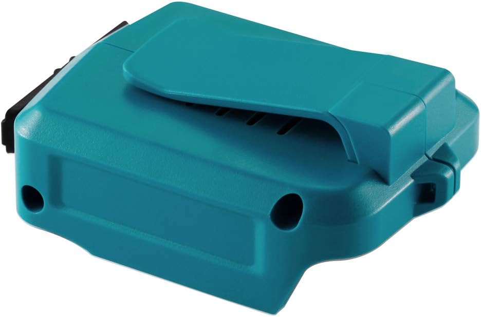 【2 USB Ports 】 TenHutt ADP05 Power Source for Makita LXT Lithium Ion 14V-18V USB Adapter Fast Charging Converter Compatible with BL1830 BL1430.Charge Phone,Pad.