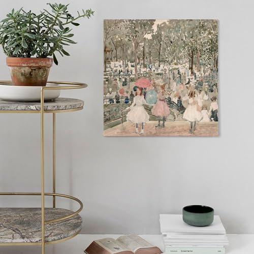 Toile de qualité supérieure Maurice Prendergast avec cadre robuste 61 cm - 4