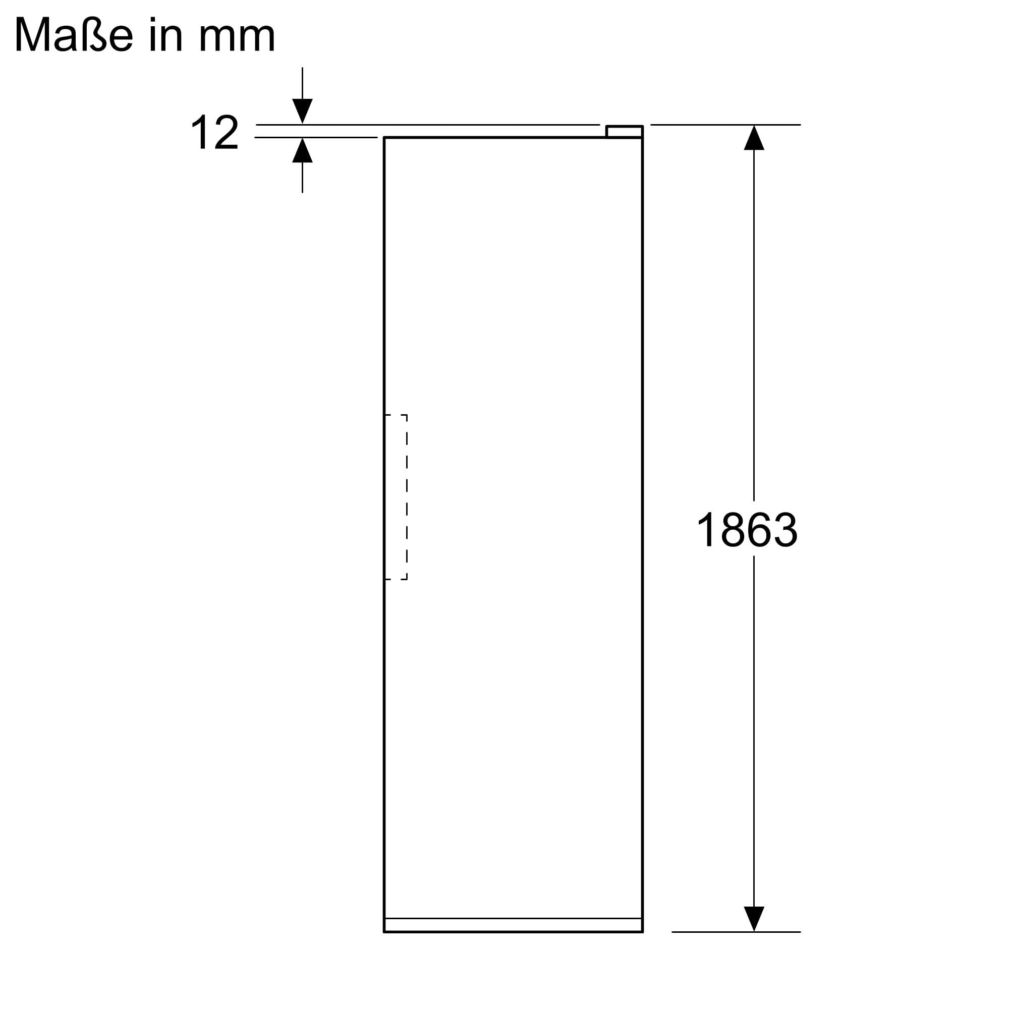 Siemens iQ300 Freistehender XXL Kühlschrank 186,2 x 59,5 cm, KS36NVICG, 402 L Kühlen, Total noFrost, hyperFresh 0°C Schubladen, LED-Beleuchtung, Metall-Rückwand, antiFingerprint Edelstahl