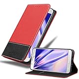 DISEÑO: Funda moderna de cuero-sintético en estilo combinación con tarjetero, función de Soporte y cierre magnético invisible. La tapa se puede abrir/doblar hasta 360° y, por lo tanto, no estorba al hablar por teléfono o al escribir. Gracias al cuero sintético seleccionado y sus colores lujosos la funda es perfecta para una impresión seria. La carcasa integrada de TPU silicona se adhiere firmemente en la tapa y le da a su teléfono inteligente un ajuste perfecto.