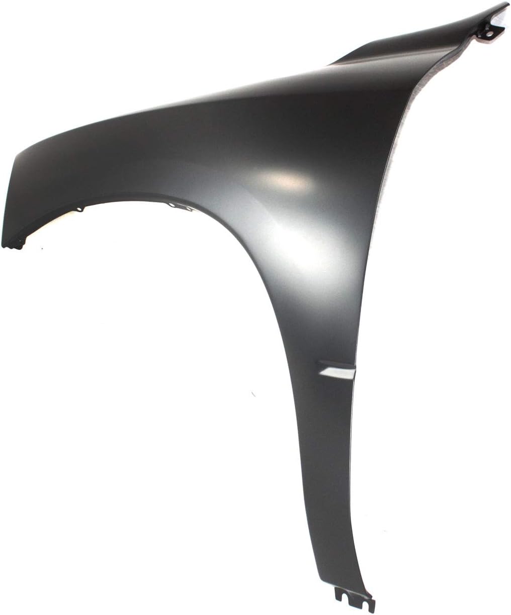 Evan Fischer Front Driver Side Fender Kit Compatible with 2023 Ram 1500 Classic, Primed Steel For Models With Two Piece Bumper Type Ram Logo on Grille CH1240269 CH1014107