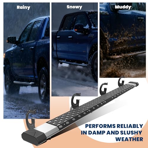 Estribos KUIPERAUTO 6 pulgadas para Ford F-150 Super Crew Cab miniatura 5
