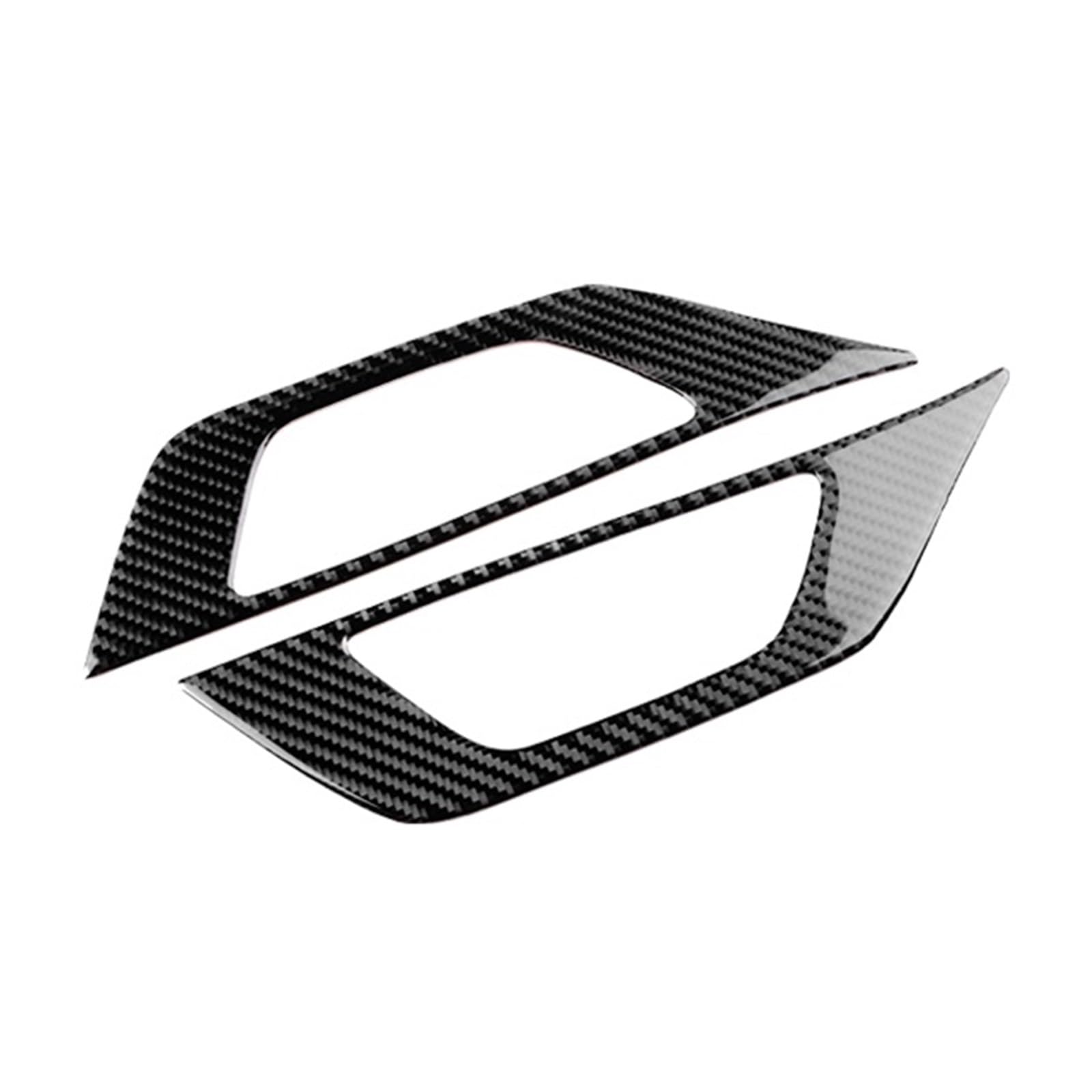 Tingyus Black Carbon For Mustang Gt 2024 2025 Lhd Rhd Car Seat Handle Button Frame Interior Trim Accessories Car Interior Mouldings(Black Carbon)