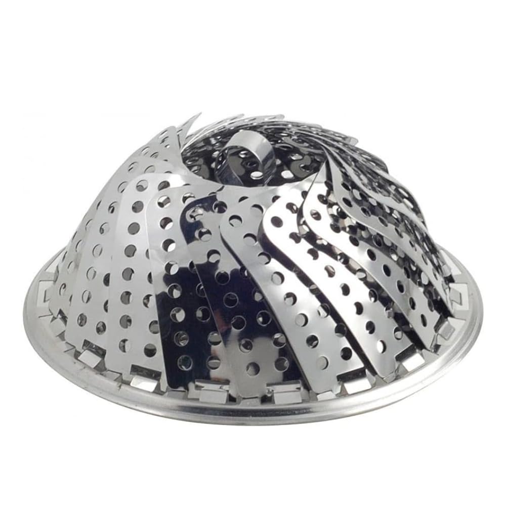 Metaltex Cuiseur à Vapeur Inox Argenté - Ustensile Cuisine Premium