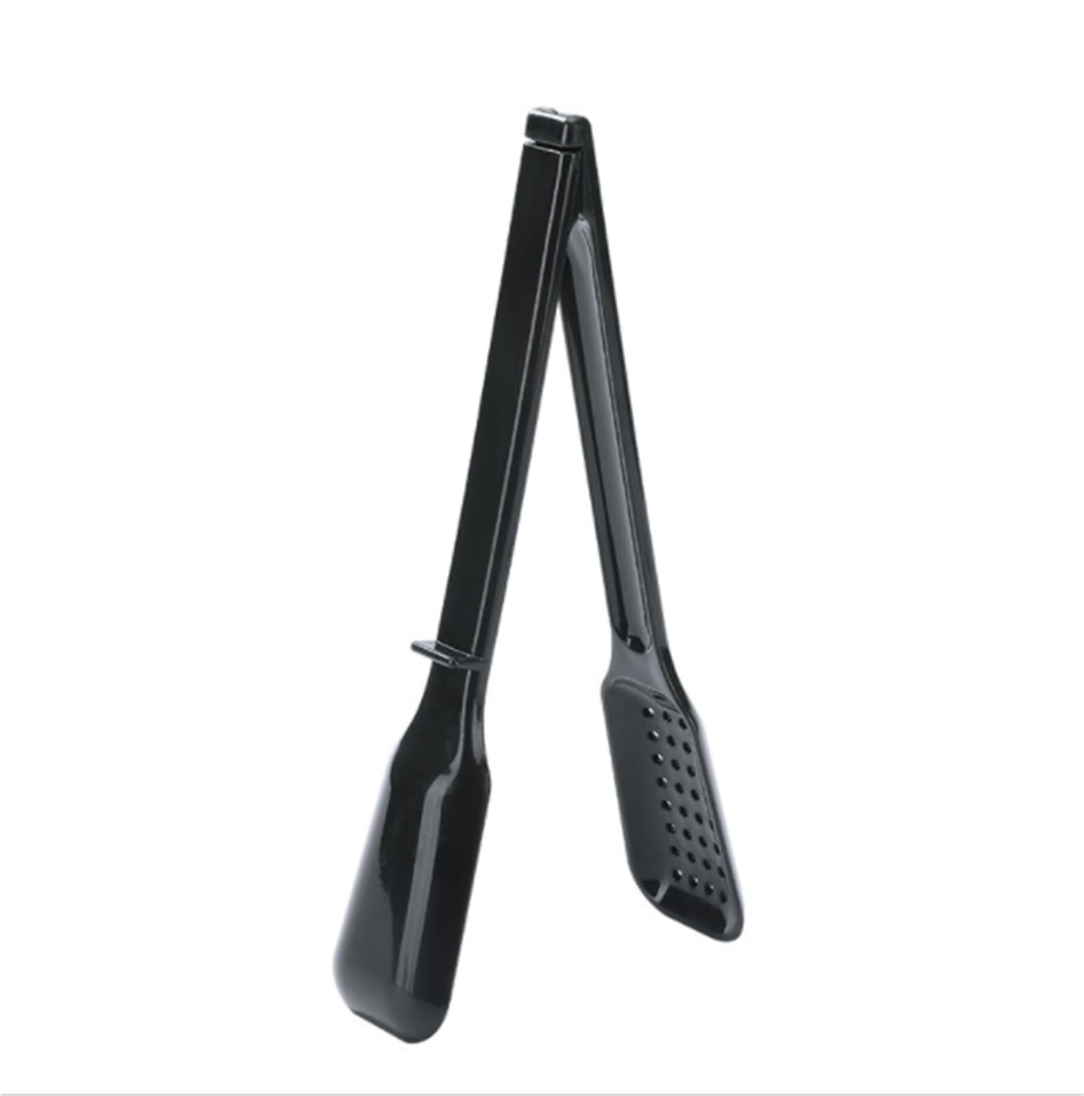 Szczypce do Bufetu Szczypce Do Grilla Ze Stali Nierdzewnej Nadają Się Do Serwowania Potraw, Smażenia, Pieczenia Steków Grillowania, Serwowania(Black)