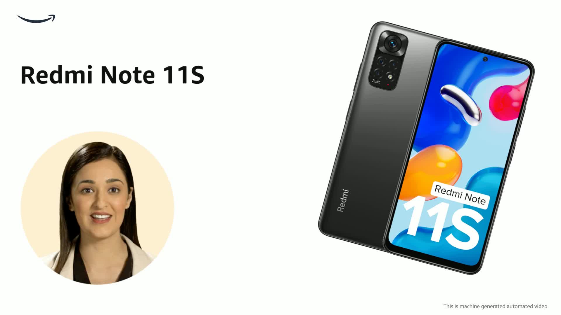 Redmi Note 11S (Space Black, 6GB RAM, 64GB Storage)|108MP AI Quad