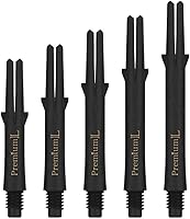 Vista 1 de Carbon Dart Shafts – 2BA – Soft & Steel Tip Compatible – Multiple Sizes & Styles