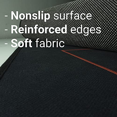 Clubs FloorPad Tappeto Gaming da Pavimento per Sedia da Gioco Ufficio con Base Antiscivolo Antigraffio Protezione Resistente all’Acqua - Sedia gaming - Immagine 3