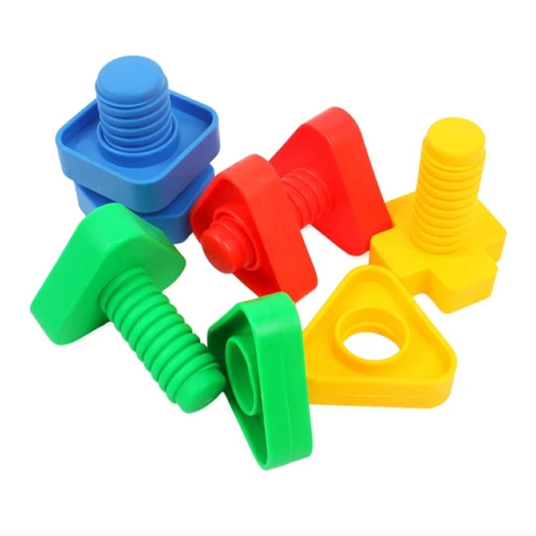 The Turtle Jumbo Nuts and Bolts Set of 32 Pcs for Kids // Blocks Construction Activity // Educational Toy, Multicolor (32 pieces) (B08QTVTDD1) Amazon Price History, Amazon Price Tracker