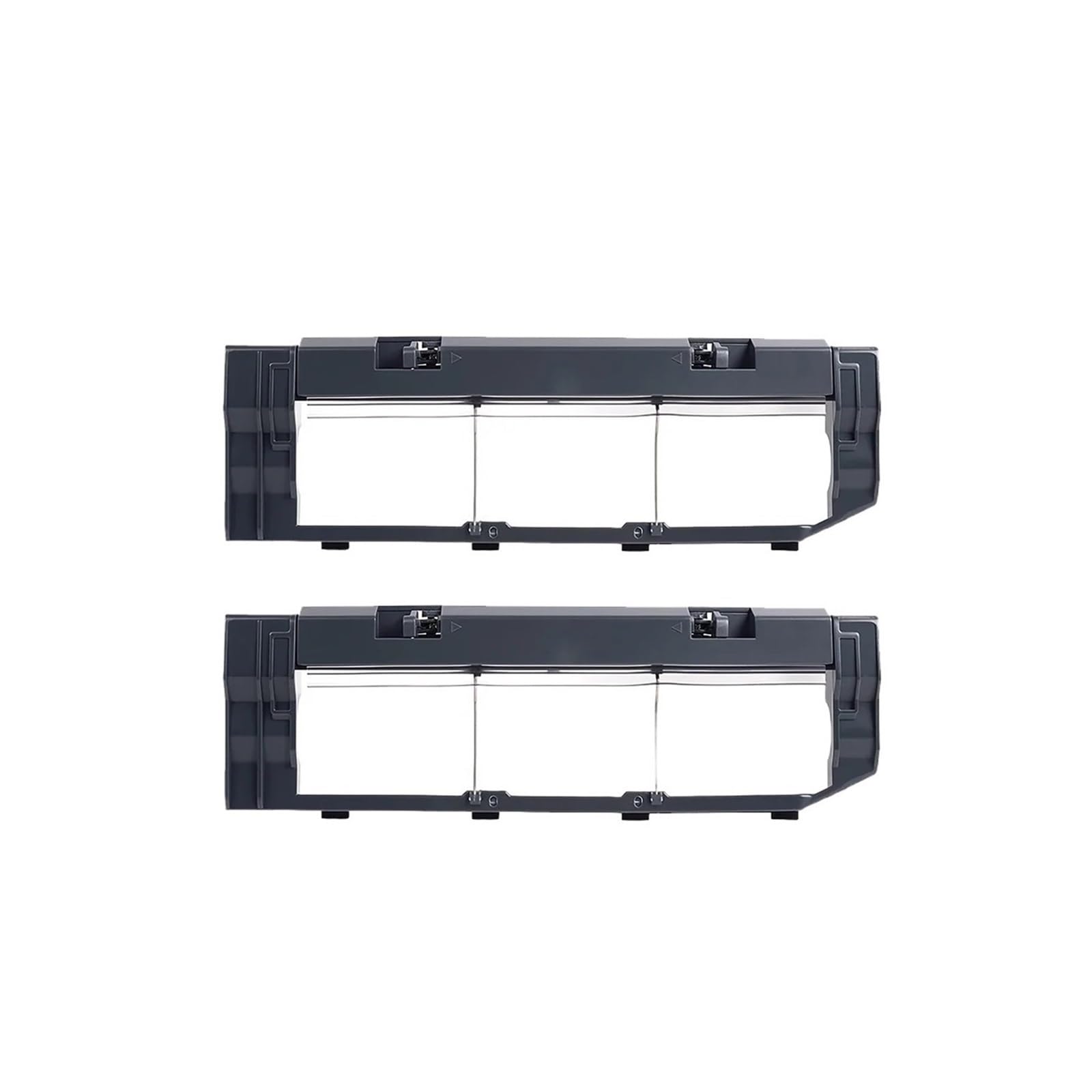 Robot Vacuum Main Brush Guard, Compatible For Xiaomi, Compatible For Roborock, S5 S6 S50 S51 S55 S6 MaxV Spare Parts(2pcs)