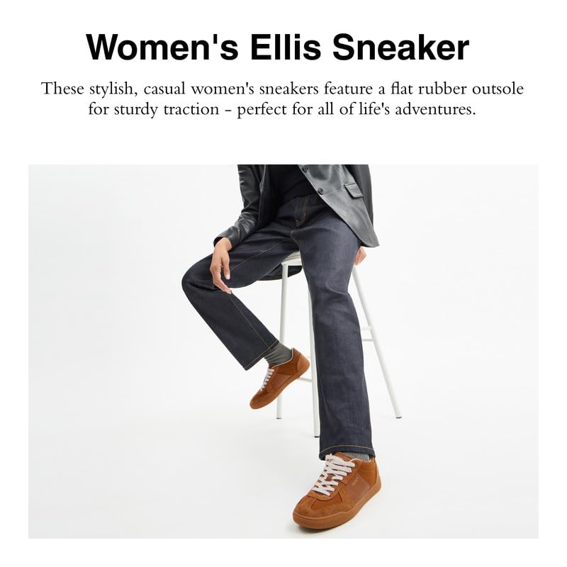 Coach Women's Ellis Sneaker, Shadow Brown, 6.52